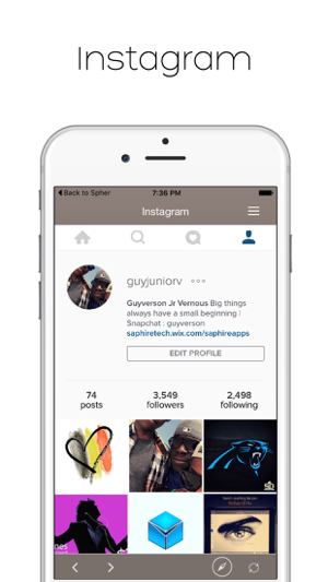 ‎Spher - All Social Media Apps In One App Free Screenshot