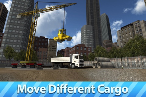 City Tower Crane 3D Simulator - Real city construction screenshot 3