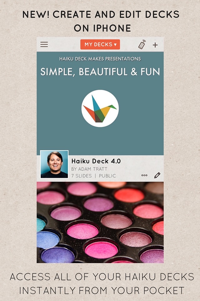 Haiku Deck screenshot 2