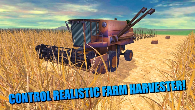 Farm Harvester Tractor Simulator 3D(圖1)-速報App