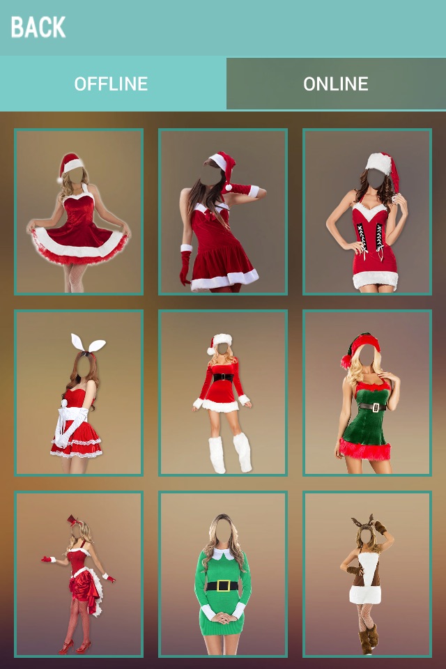 Woman Christmas Photo Montage screenshot 2