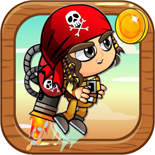 JetPack Pirate - Flying in The Treasure Island Game iOS App