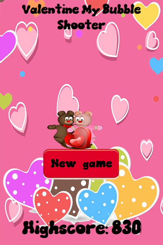 Valentine My Heart Bubble screenshot 3