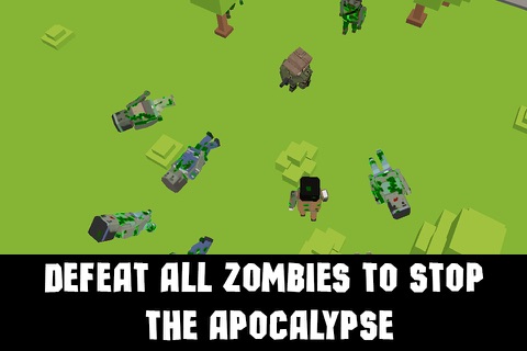 Cube Zombie Killer: Apocalypse Survival screenshot 4