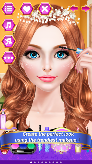 High School Fashion Girl Salon - Spa, Makeup & Dress Up Make(圖3)-速報App