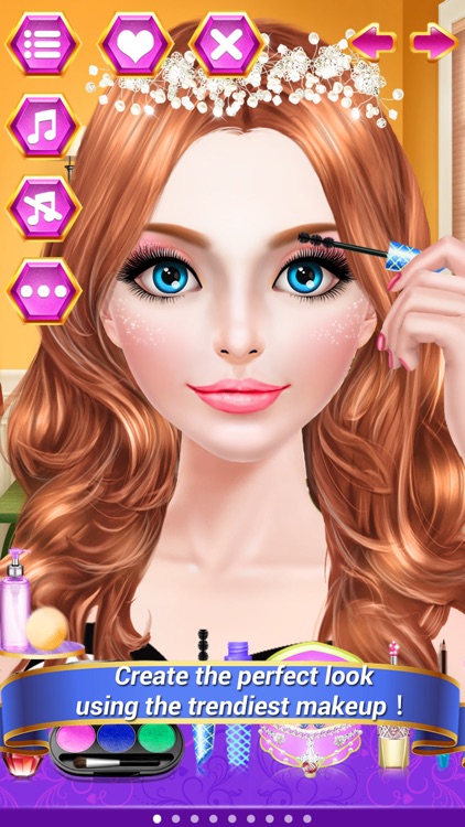 High School Fashion Girl Salon - Spa, Makeup & Dress Up Makeover Game