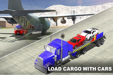 Airplane Pilot Car Transporter - Airport Vehicle Transport Duty Simulator screenshot 2