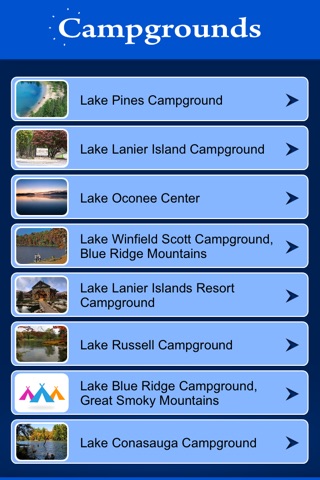 Georgia Campgrounds and RV Parks screenshot 2