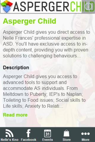 Asperger Child screenshot 2