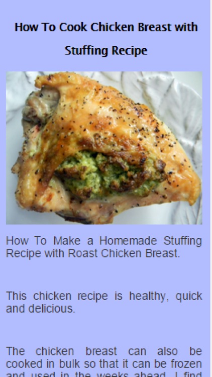 Stuffing Recipes