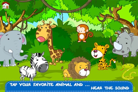First Words: Learn Animal Names, Sounds For Preschool Kids | By Macaw Moon screenshot 2