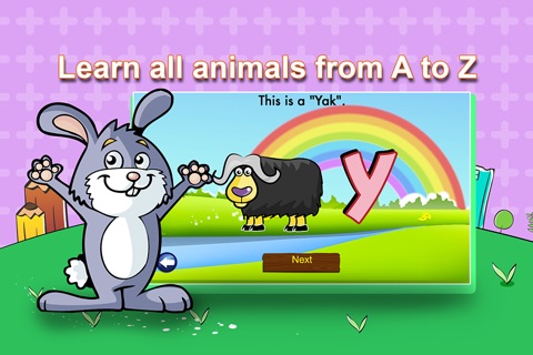 Alphabetical Cartoon Zoo Animals screenshot 2