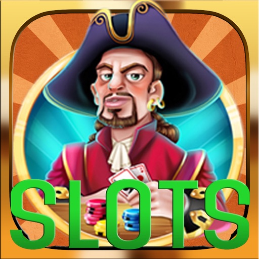 Captain's Treasure - Top FREE Pirate Slots Machine Casino Game icon