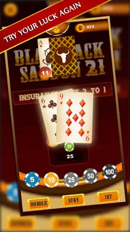 Game screenshot Blackjack Saloon 21 hack