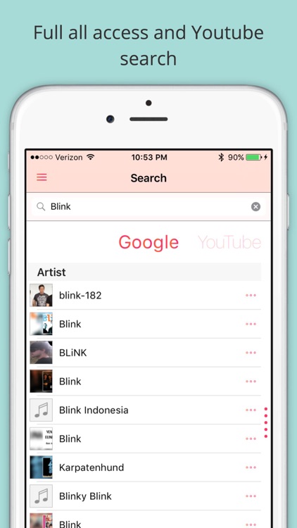 gMusic: a Music Player for Google
