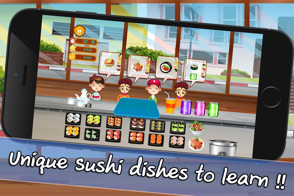 Cooking Chef Bar Sushi Deluxe screenshot 3