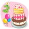Icon Create your birthday cake