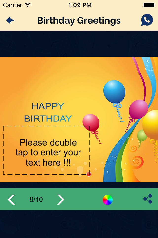 Happy Birthday Greetings, Wishes, Emojis, Text2pic screenshot 3
