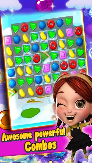 Sugar Candy Dash Village: Match-3 Versio