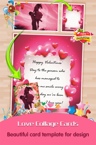 Love Greeting Cards Maker Pro - Picture Frames for Valentine's Day & Kawaii Photo Editor screenshot 2