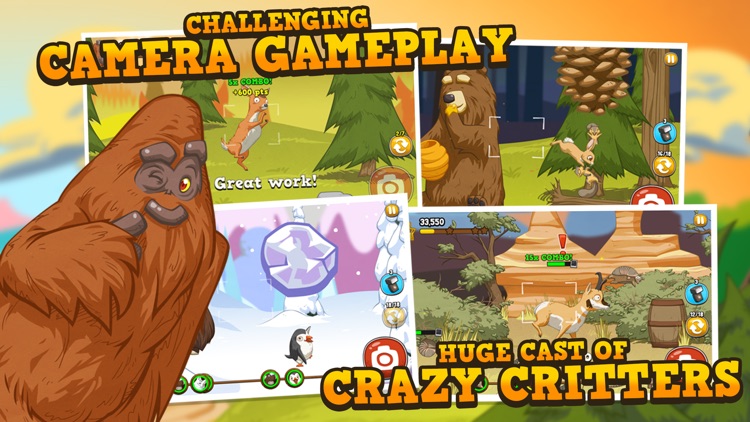 Bigfoot Hunter: A Camera Adventure Game