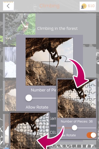 X Puzzles - extreme sports jigsaw puzzles screenshot 2