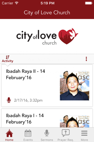 City of Love Church screenshot 2