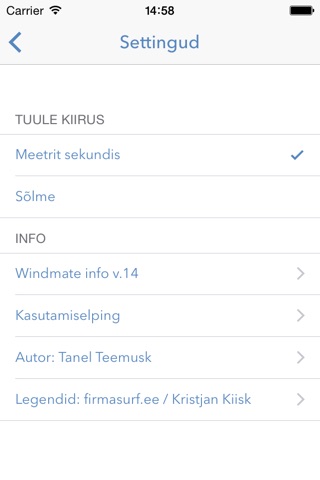 WindMate screenshot 2