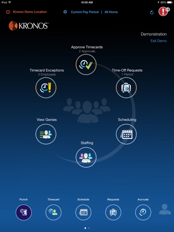 Kronos Workforce Tablet for iSeries