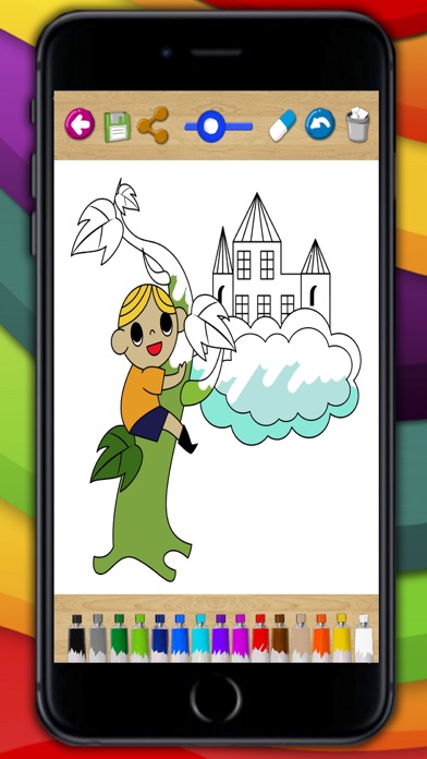 How to cancel & delete Tales coloring book & paint fables from iphone & ipad 4