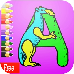 ABC Draw Pad : Learn to painting and drawing coloring pages printable for kids free
