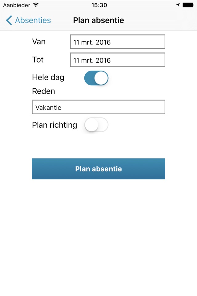 Cabman Mobile - Ritinformatie screenshot 4