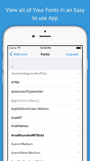 Font Viewer - The Free Typeface Font Book for Designers & Ar(圖1)-速報App