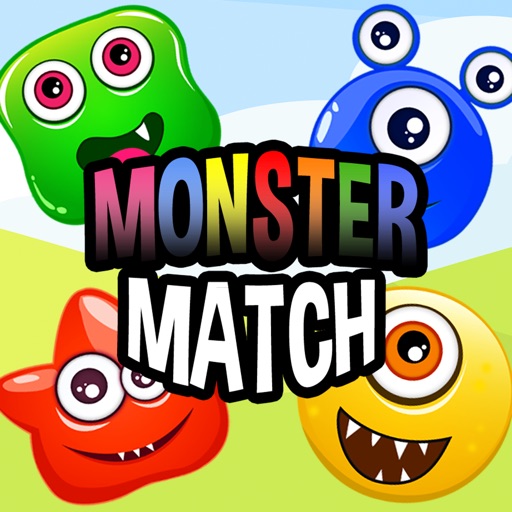 Monster Match 3 Puzzle Game Free - Cute Monsters Evolution Fighting Jam Icon