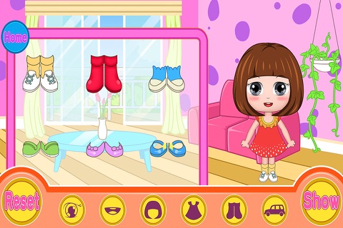 Bella's hair dress up salon screenshot 4