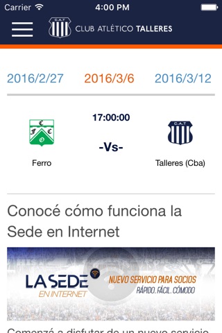 Club Atlético Talleres screenshot 2