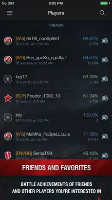 Captura de Pantalla 3 World of Tanks Blitz Assistant iphone