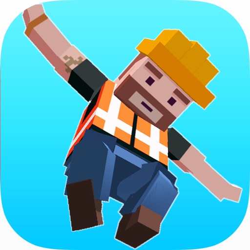 Jump Man Adventure - tap to move one or two steps Icon