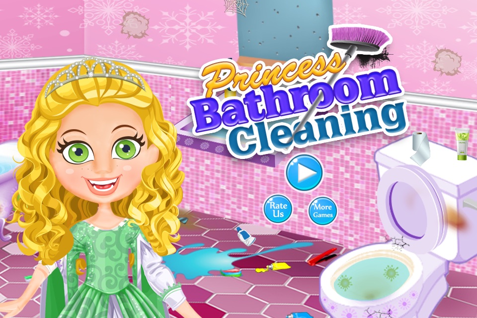 Princess Bath Room Cleaning screenshot 2