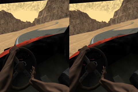 VR Car Driving Simulator for Google Cardboard screenshot 2