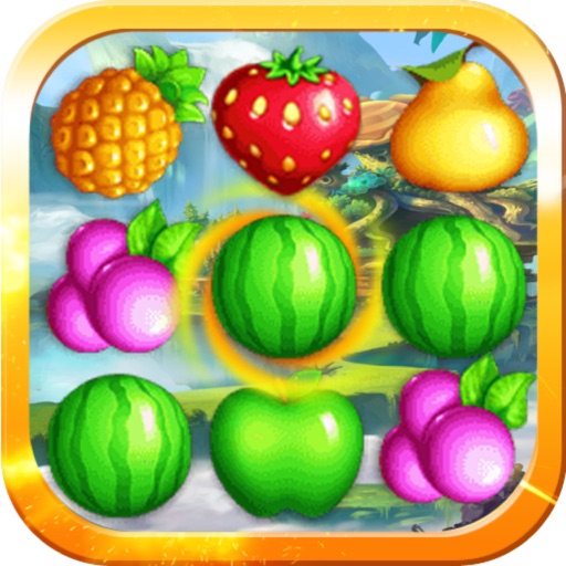 Garden Fruit Mania: Match3 Fruit Icon