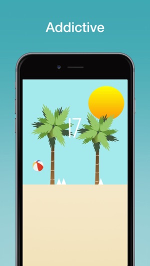 Summer Beach Ball Champion: Tap to Bounce, Avoid the Spikes!(圖4)-速報App