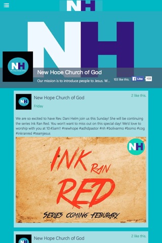 New Hope Church of God screenshot 2