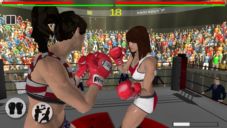 Real 3D Women Boxing screenshot-4