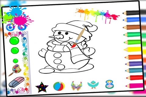 Toddlers Coloring Pages - Free Fun drawing pad screenshot 2