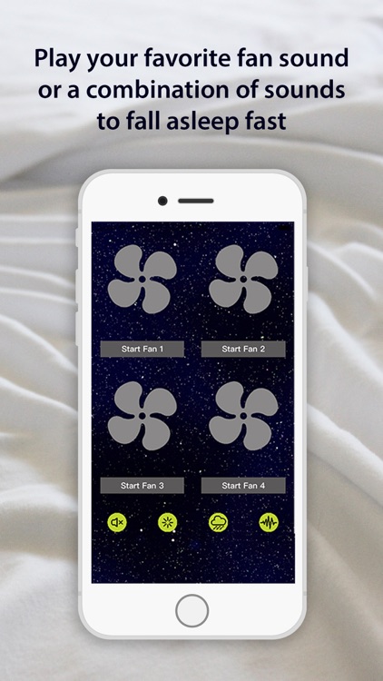 NiteFan - White Noise Fan App