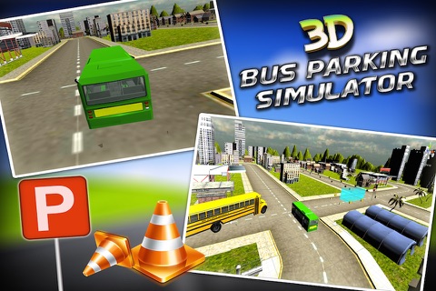 Real Bus Driver Parking Simulator 3D screenshot 2