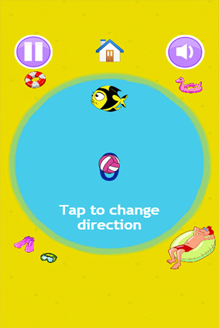 Sea animal circle - Endless round bouncing ball screenshot 3