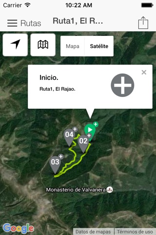 Mappache Rutas entre hayedos screenshot 2