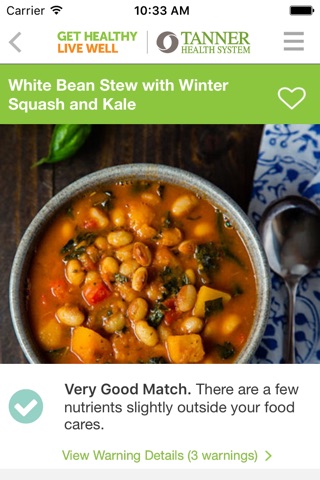 Menu It – Find Healthy Choices with Get Healthy, Live Well screenshot 3